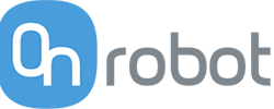 OnRobot automation logo representing robotic grippers, cobot tooling, and CNC machine tending solutions.