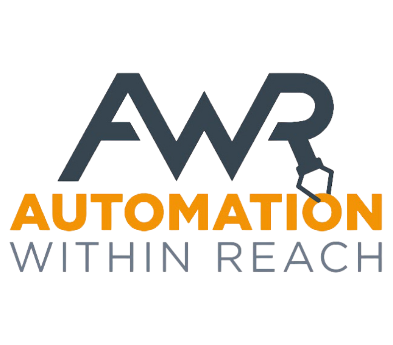 Automation Within Reach logo representing CNC automation, machine tending solutions, and robotic integration.