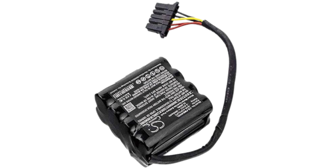 CNC machine battery pack used for control memory backup and preventive maintenance to prevent data loss and machine downtime.